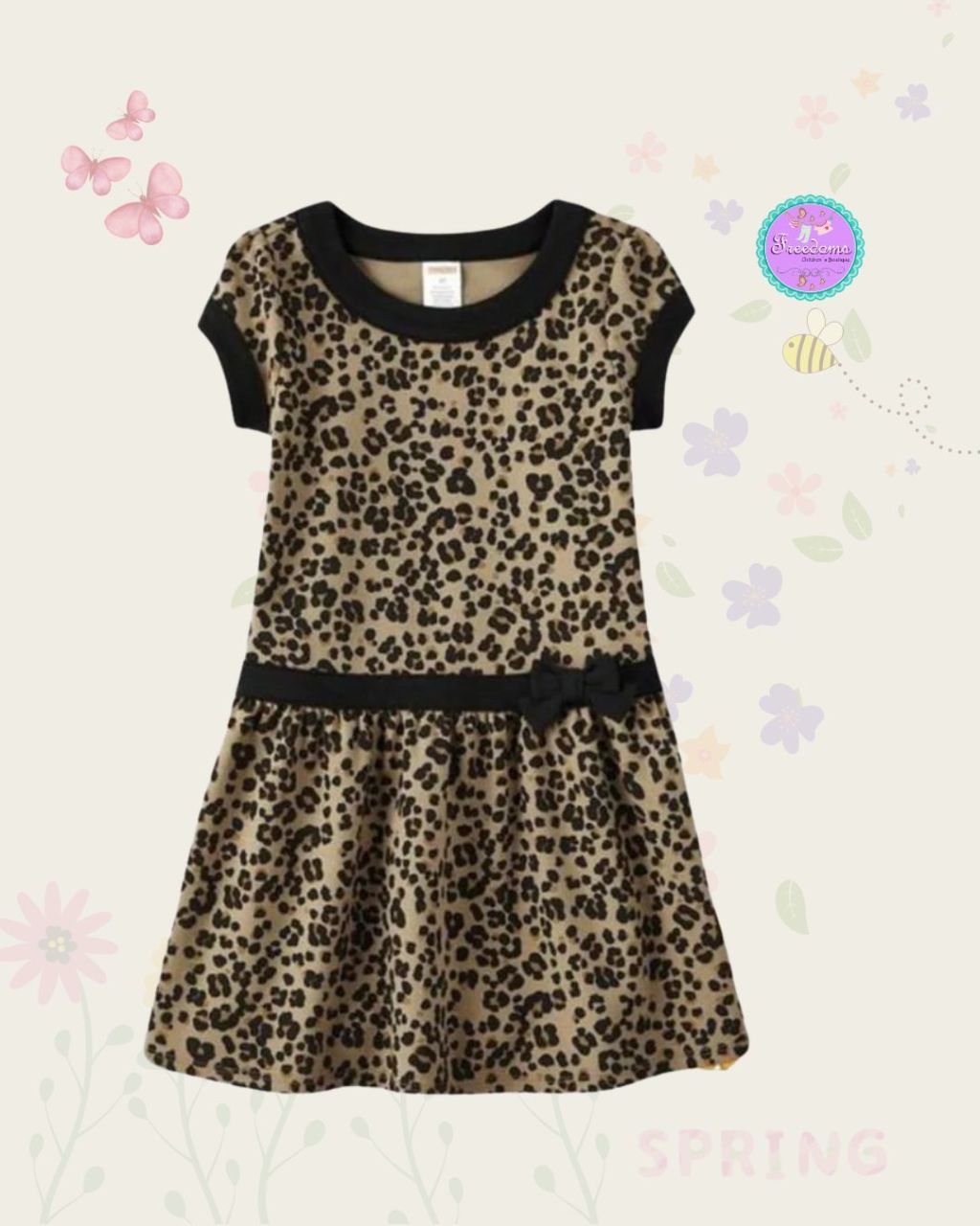 VESTIDO DE ANIMAL PRINT