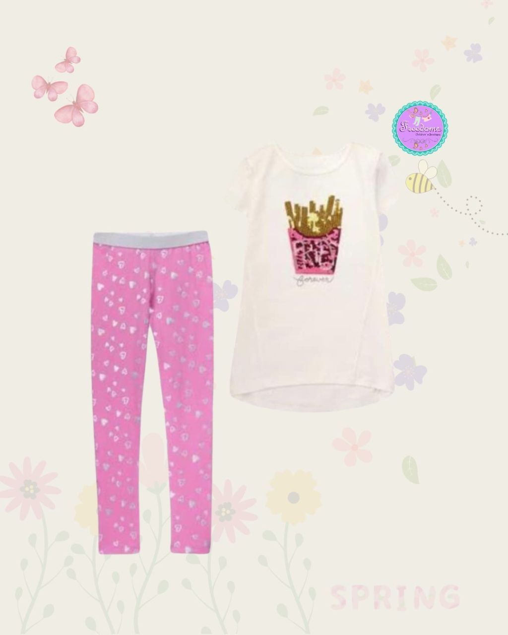 CONUNTO DE ÑIÑA LEGGINS