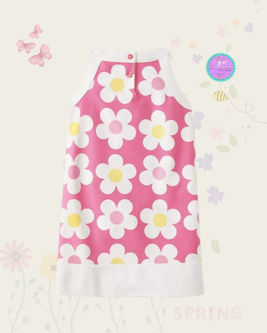 VESTIDO DE NIÑA FLORES