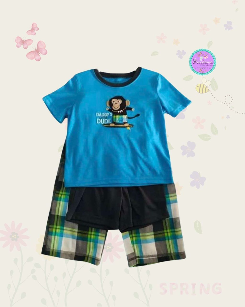 PIJAMA DE NIÑO  X 3 PIESAS