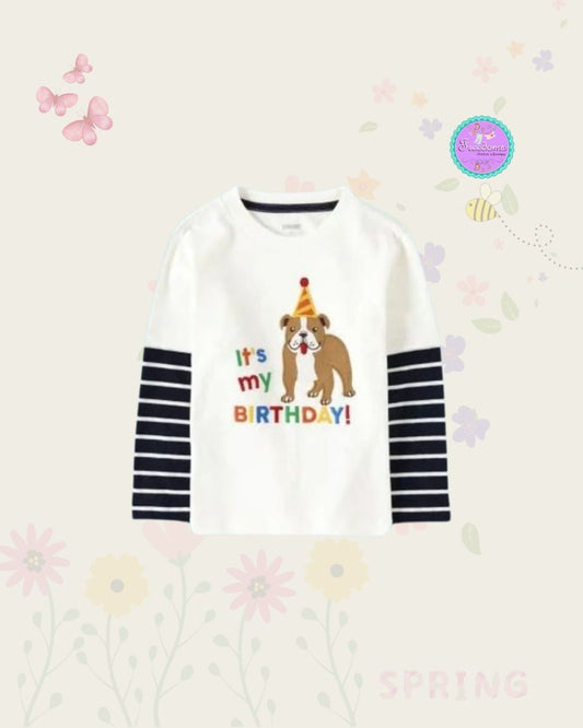 CAMISA DE HAPPY BIRTHDAY