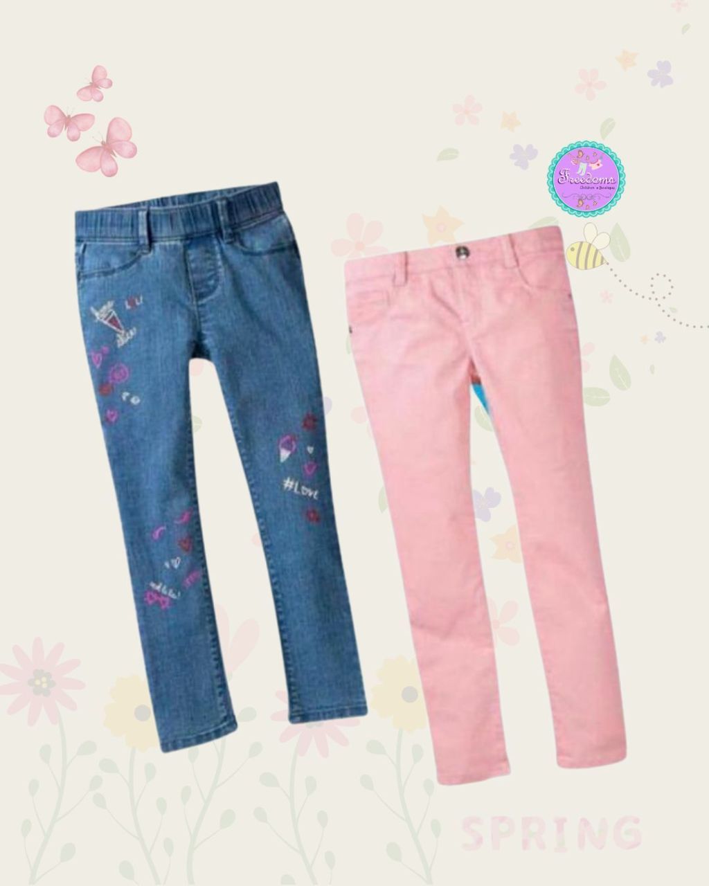 PANTALON  ROSADO  DE NIÑAS