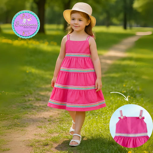 VESTIDO DE NIÑA ICE CREAM