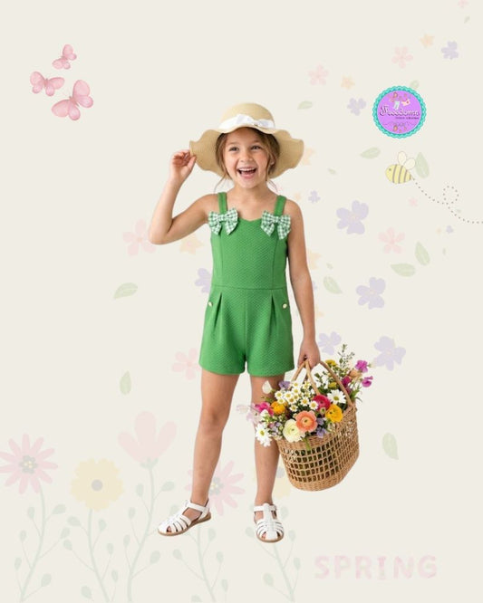 ENTERIZO DE NIÑA RUFFLE JACQUARD