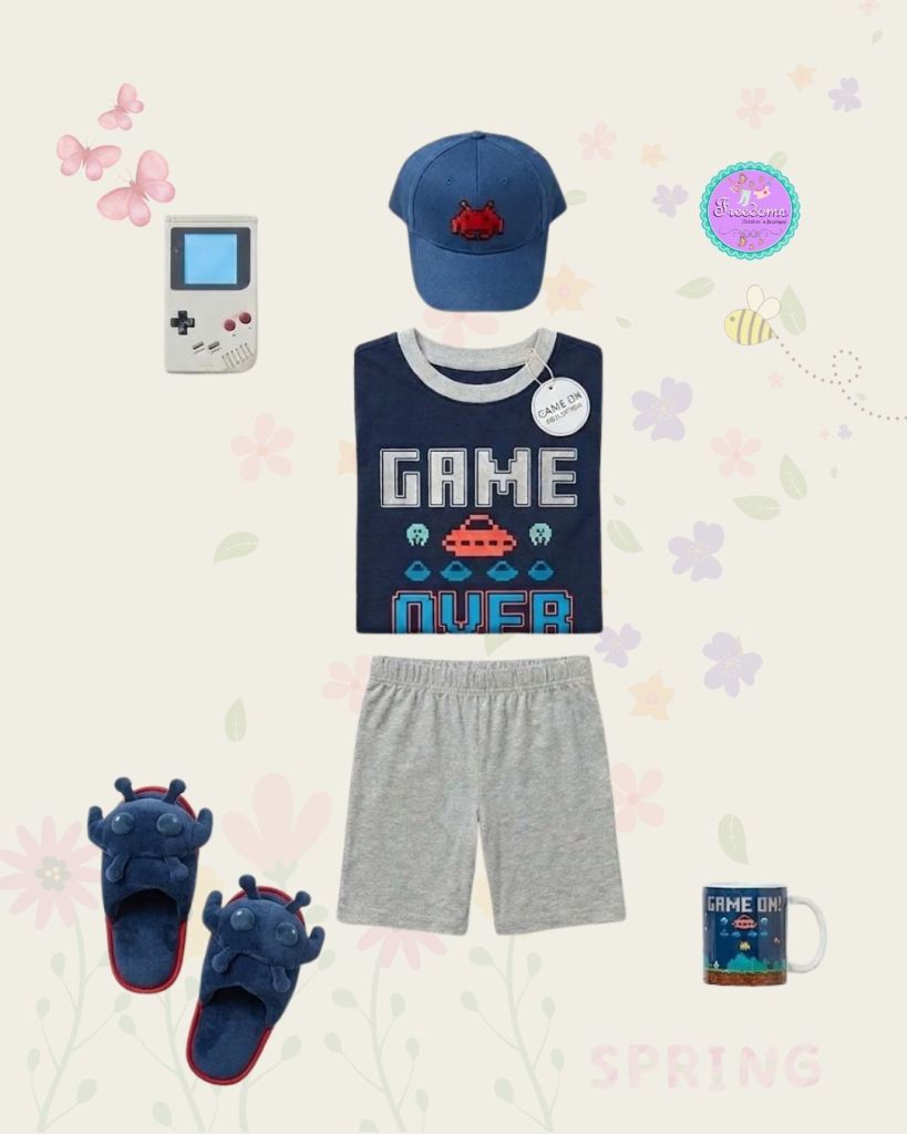 PIJAMA DE NIÑO GAME OVER