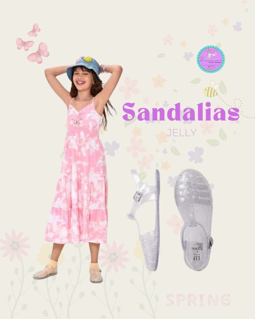 Sandalias Jelly Transparentes