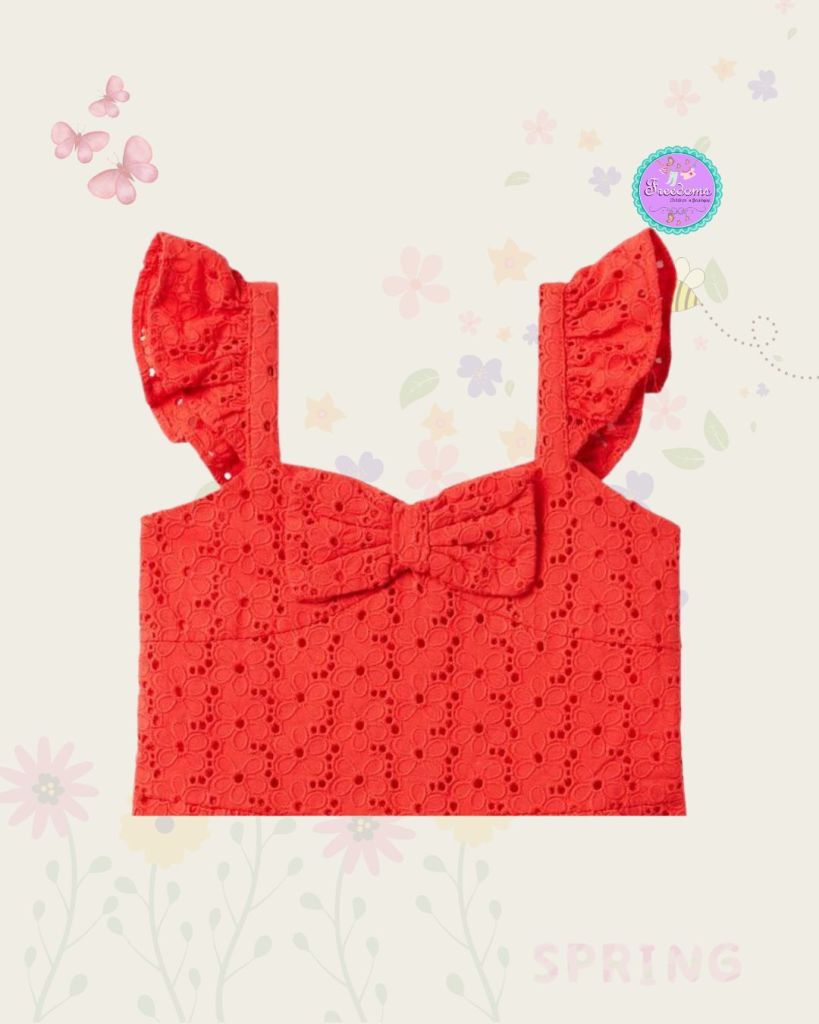 ENTERIZO ROJO DE  OJALILLO